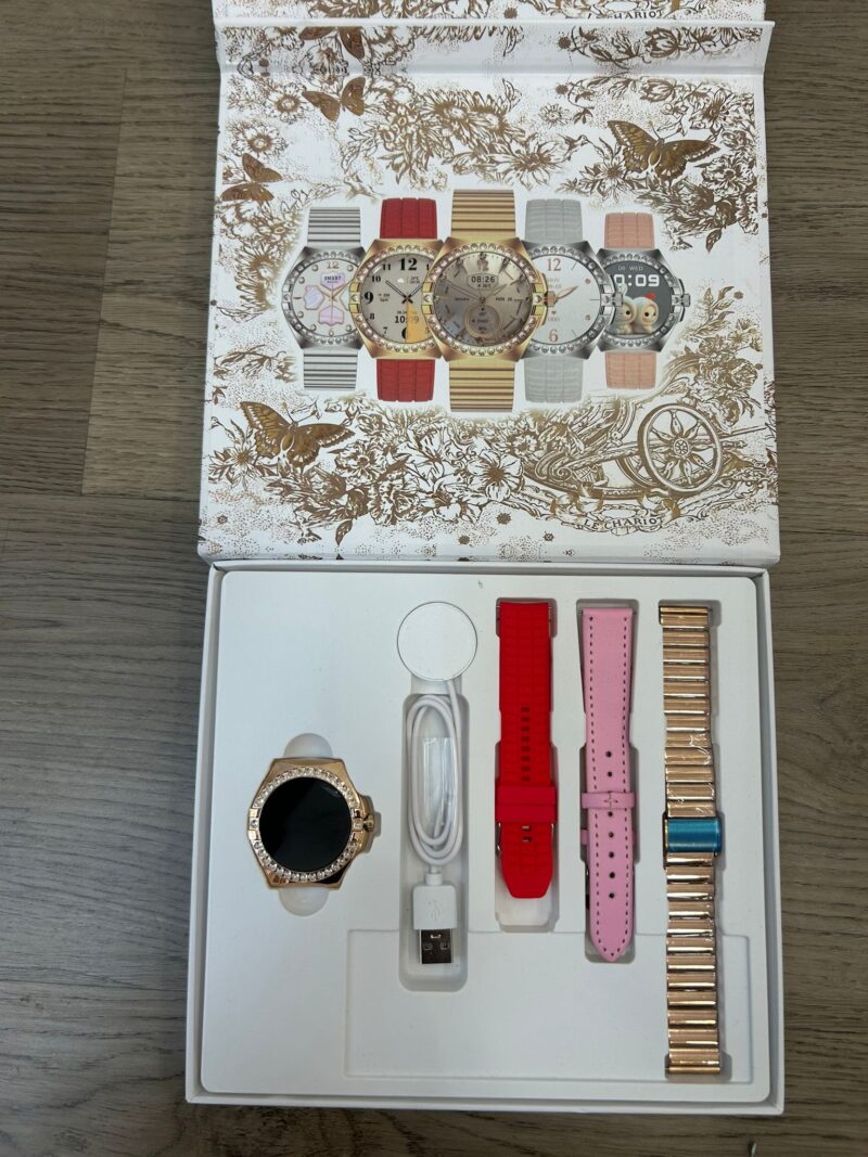 Smartwatch LG76 Mini - Edição limitada GOLD LUXURY - Image 2