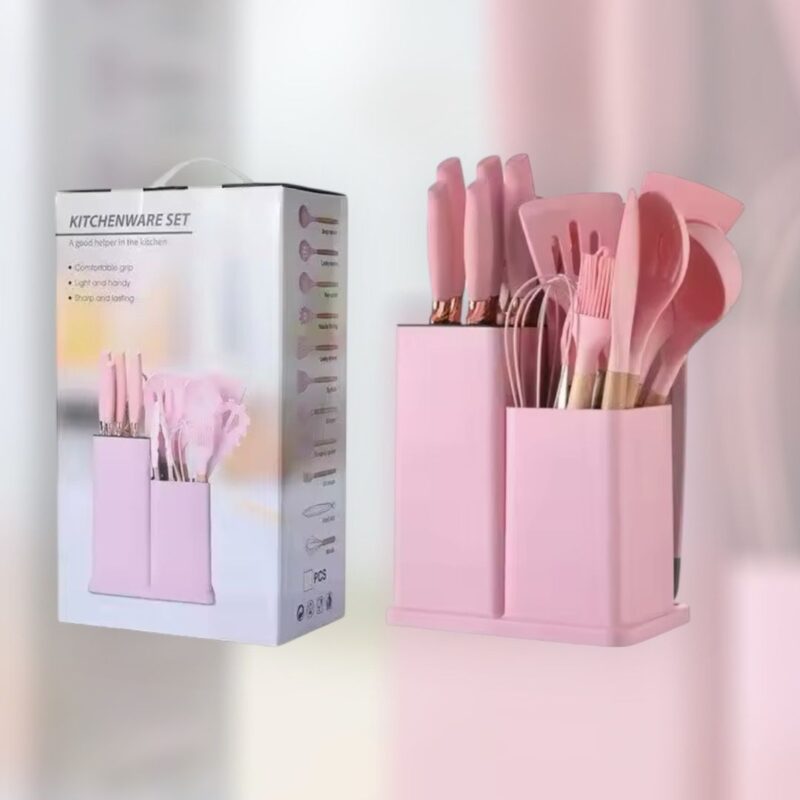 Kit Completo Jogo Utensílios De Cozinha Luxo 19 Peças - Image 2